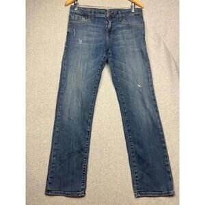 Mavi Mens Zach Straight Leg Denim Jeans 29 X 32 Casual Simple Medium wash